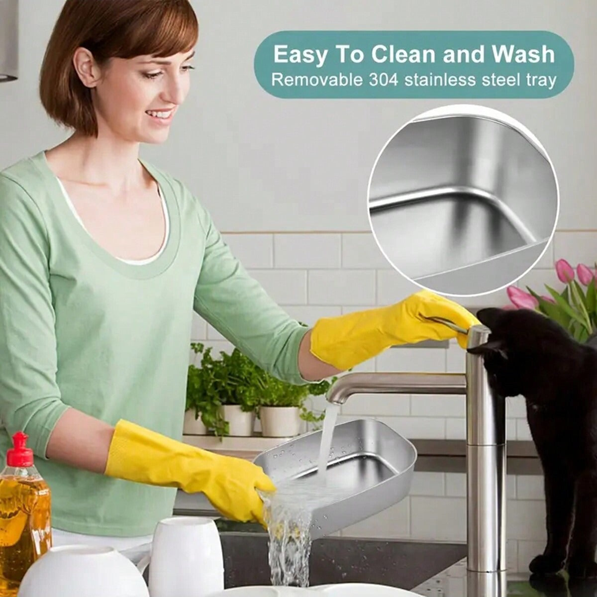 Electric Lunch Box Easy to clean