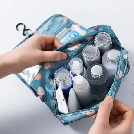 Foldable Travel Toiletry Bag